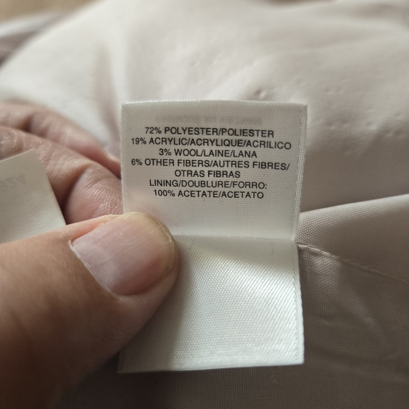 Ann Klein Women's Tweed Blazer Size 20W Work, Casual Light Sparkle - Picture 12 of 13